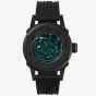U-BOAT Mens U-65 Automatic Turquoise Skeleton Rubber Strap Watch 3348