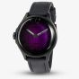 U-BOAT Mens Darkmoon Kama Grey Multi-Tone Dial Black Leather Strap Watch U3339