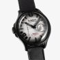 U-BOAT Mens Darkmoon Kama Grey Multi-Tone Dial Black Leather Strap Watch U3339