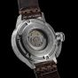 U-BOAT Mens Classico U-46 Black Dial Leather Strap Watch U4646