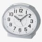 Seiko Clocks Silver Bell Alarm Clock QHK059S