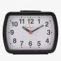  Hometime Black Oblong Alarm Clock 5184B