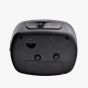Hometime Black Oval Alarm Clock 5382BK
