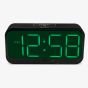 Acctim Silas Green LED Digital Alarm Clock 16575