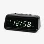 Acctim Cory Black LED Smart Connector Alarm Clock 16542