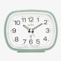 Acctim Camille Sage White Dial Alarm Clock 15465