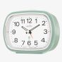 Acctim Camille Sage White Dial Alarm Clock 15465