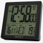 Acctim Varsity Radio Controlled Black Alarm Clock 71963