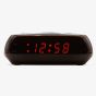 Acctim Miramar Black USB Digital Alarm Clock 16413