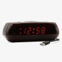 Acctim Miramar Black USB Digital Alarm Clock 16413