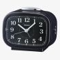 Seiko Retro Black Bell Alarm Clock QHK060J