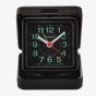 Hometime Black Travel Alarm Clock 5165B