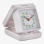 Hometime White Travel Alarm Clock 5165W