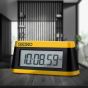 Seiko Sports Yellow Selectable Alarm Clock QHL091Y