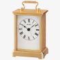 Seiko Clocks Gold Metal Mantel Clock QHE093G