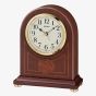 Seiko Clocks Brown Alder Wooden Mantel Clock QXE057B