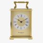 WM Widdop Two-Tone Gilt Dial Carriage Clock W4306