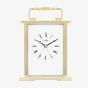 Acctim Gainsborough Gold Tone White Dial Clock 36518