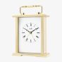 Acctim Gainsborough Gold Tone White Dial Clock 36518