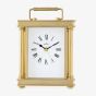 Acctim Marlow Gold Done White Dial Carriage Clock 37048