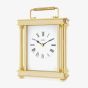 Acctim Marlow Gold Done White Dial Carriage Clock 37048