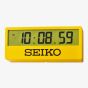 Seiko Sports Yellow Rectangle Digital Mantel Clock QHL073Y