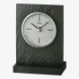 Seiko Black Slate White Dial Mantel Clock QXG153N