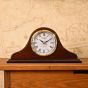 WM Widdop Napoleon Wooden Mantel Clock W9616