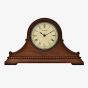 Brown Wooden Napoleon Mantel Clock W2645