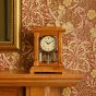 Brown Wooden Lantern Style Mantel Clock W2006
