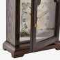 Brown Wooden Arch Mantel Clock W2619