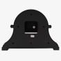 Hometime Arched Black Mantel Clock W3024