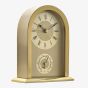 WM Widdop Arched Gold Mantel Alarm Clock W2844
