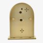WM Widdop Arched Gold Mantel Alarm Clock W2844