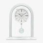 Acctim Colney Silver Tone Table Clock 36937