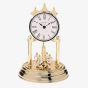 Gold Rotating Pendulum Anniversary Clock W2956