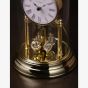 Gold Rotating Pendulum Anniversary Clock W2956