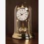 Gold Rotating Pendulum Anniversary Clock W2956