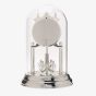 Silver Rotating Pendulum Anniversary Clock W2955