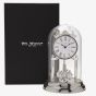 Silver Rotating Pendulum Anniversary Clock W2955