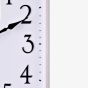Rhythm Square White Wall Clock CMG597NR03