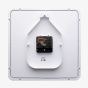 Rhythm Square White Wall Clock CMG597NR03