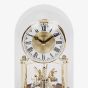 Rhythm Anniversary Wooden Base Mantel Clock CRG121NR06