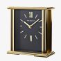 WM Widdop Gold Mantel Clock W2940