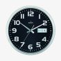 Acctim Supervisor Black Dial Wall Clock 21023