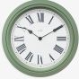 Acctim Devonshire Sage Green Wall Clock 22715