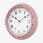 Acctim Devonshire Dusty Rose Pink Wall Clock 22714