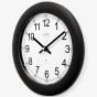 Acctim Formia Black Round Wall Clock 74413