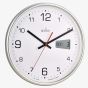 Acctim Kalendar Digital Date White Classic Clock 22367