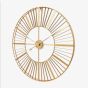 Acctim Gardener Gold Tone XXL Wall Clock 29688